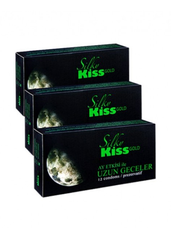 Silk Kiss Prezervatif Gold Uzun Geceler (36 Adet)