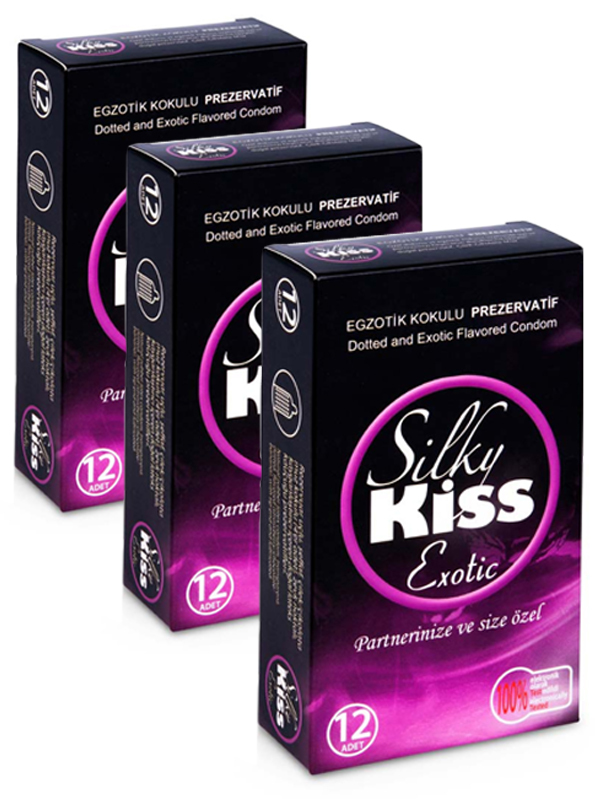Silky Kiss Prezervatif Exotic Condom (36 Adet)