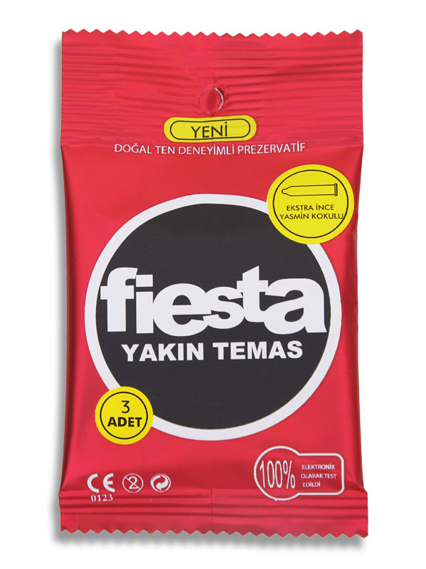Yakın Temas Prezervatif Fiesta 3 Adet Condom